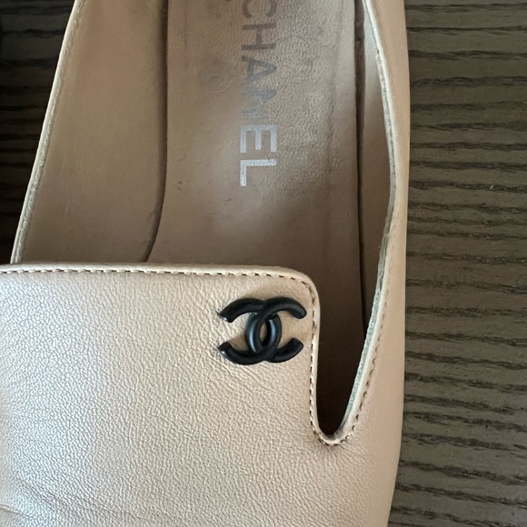 Chanel CC lamb skin Cap Toe Ballerina Flats - Picture 8 of 8